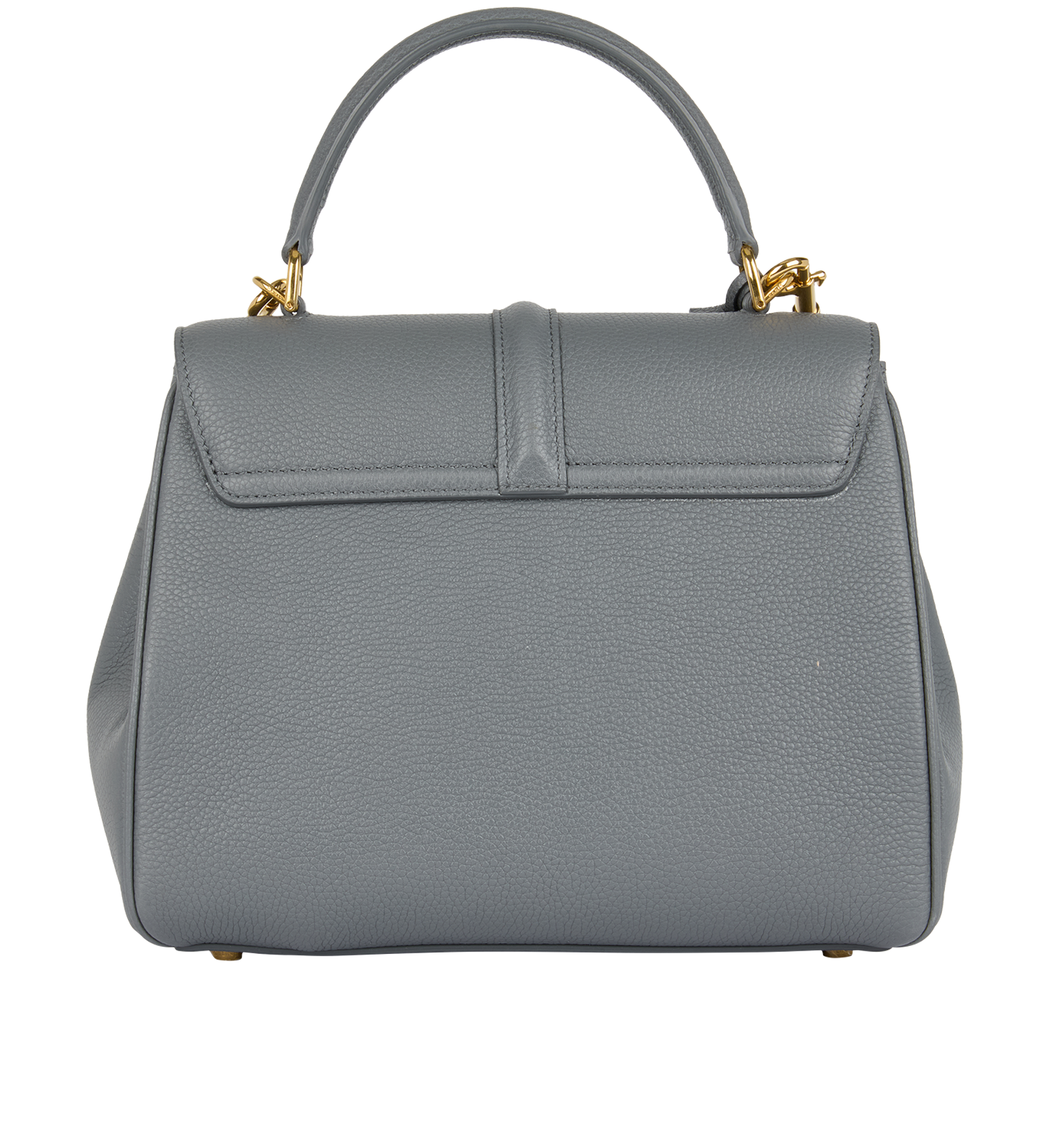 Small 16 Bag, &pound;1,900, Handbags, Grey, Leather, Back view